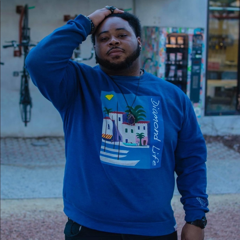 Retro Diamond Supply Crewneck